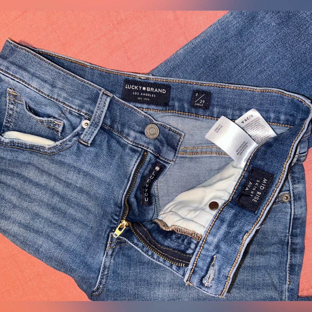 Lucky Brand Ava Midrise Skinny Jean